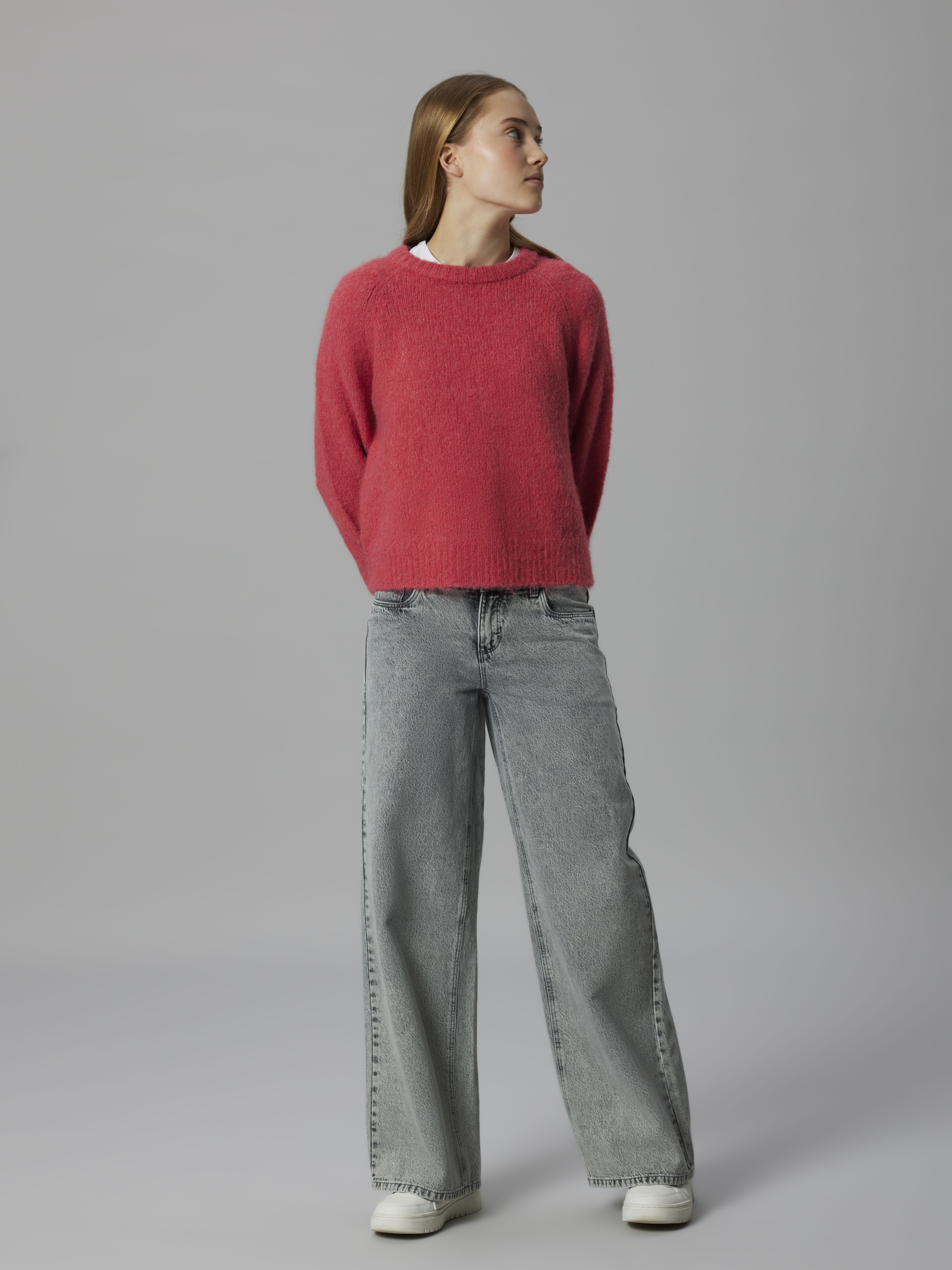 NLFBULLO LS SHORT KNIT Party Punch - 5