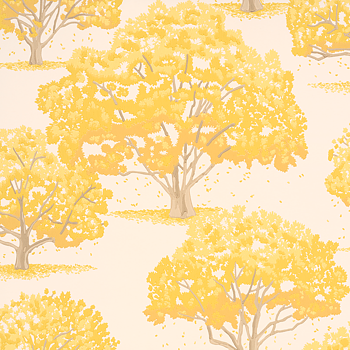 TAPET MAGNOLIA BLOSSOM, Indian Yellow