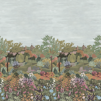 TAPET CASTLE GARDEN, Sage Green