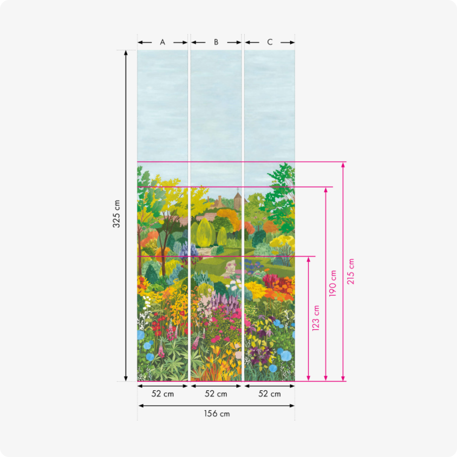 TAPET CASTLE GARDEN, Pale Lime - 5