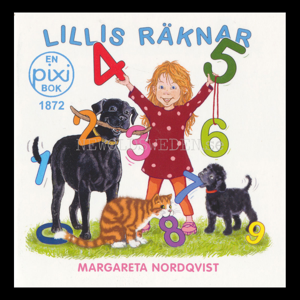 LILLIS RÄKNAR 0 TILL 10 - PIXIBOK 1872 - P36