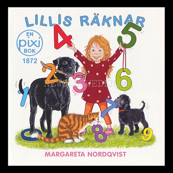 LILLIS RÄKNAR 0 TILL 10 - PIXIBOK 1872 - P36