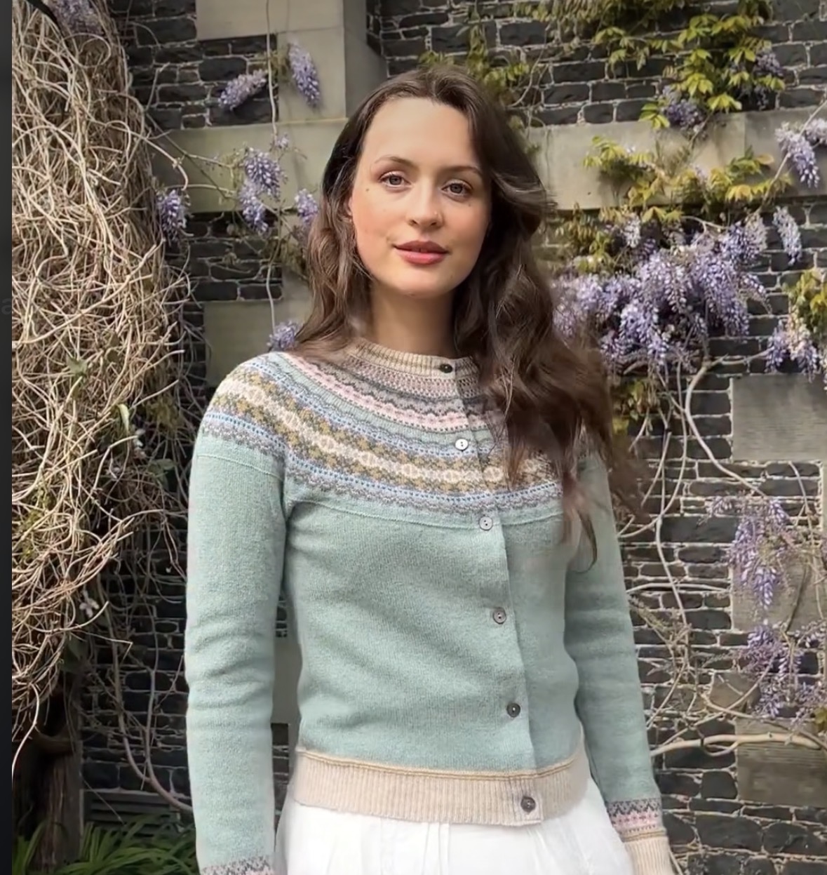 Eribe’Knitted Cardigan Sage