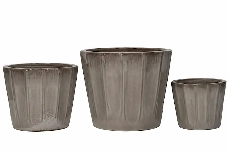 Outdoor Pot - Hilma Dagg Low - Ø29/39/50 cm - 3 pcs - 2