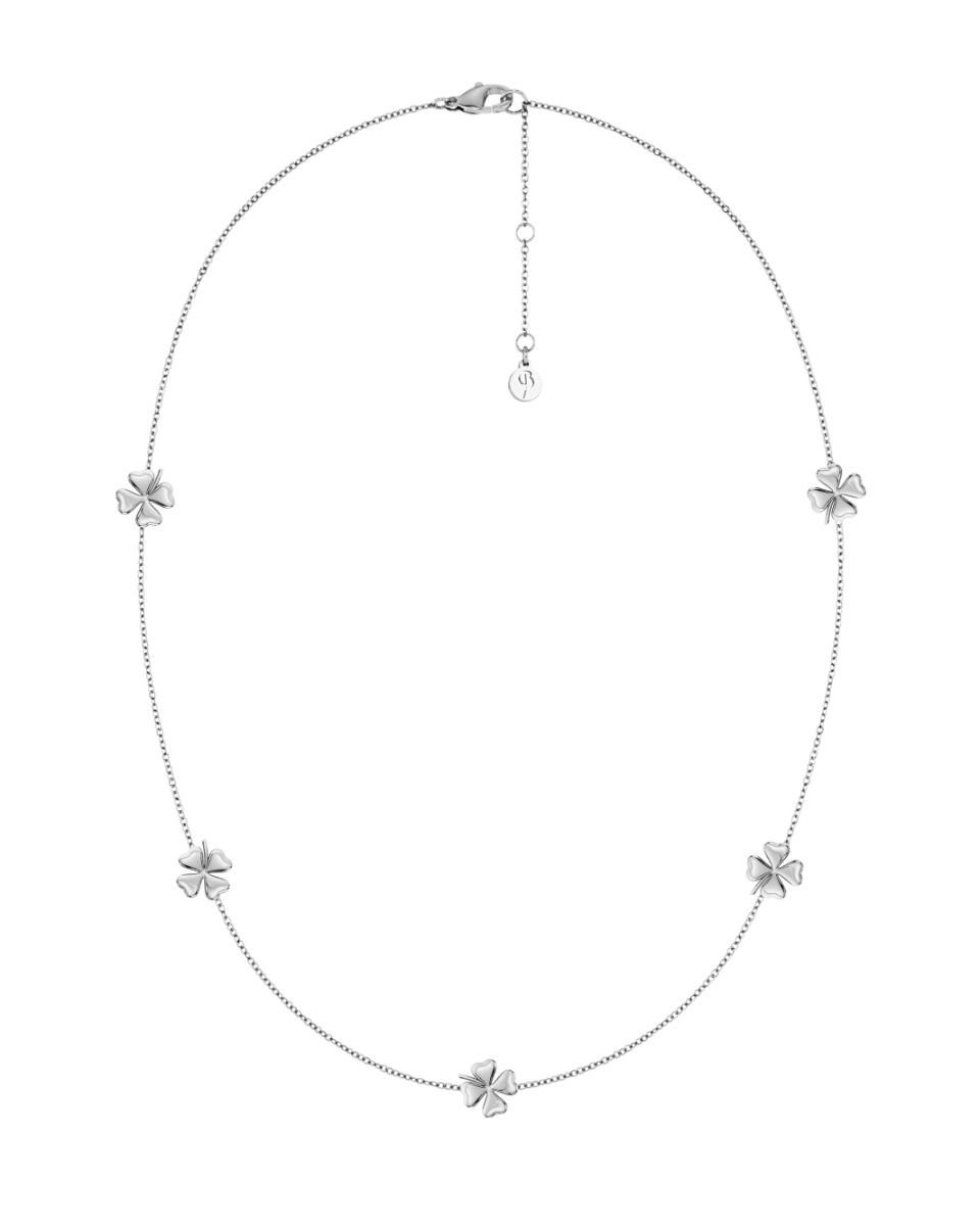 Lucky Mini Necklace Multi Steel - Edblad