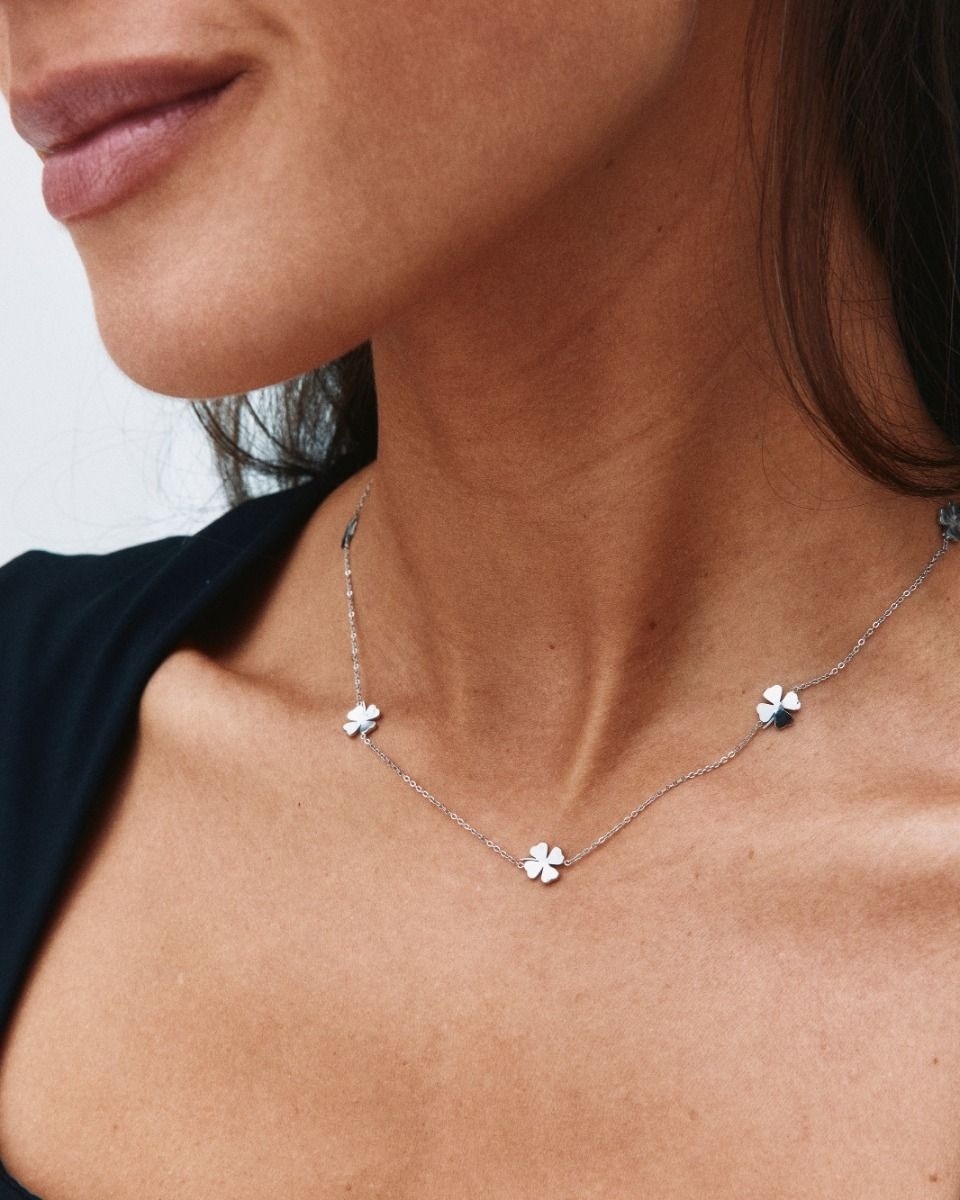 Lucky Mini Necklace Multi Steel - Edblad
