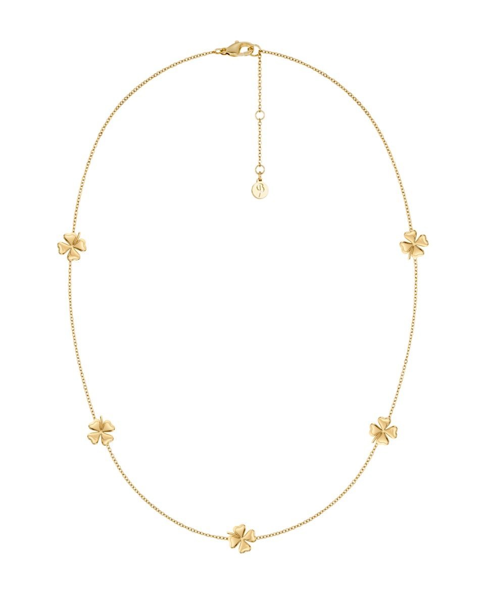 Lucky Mini Necklace Multi Gold - Edblad