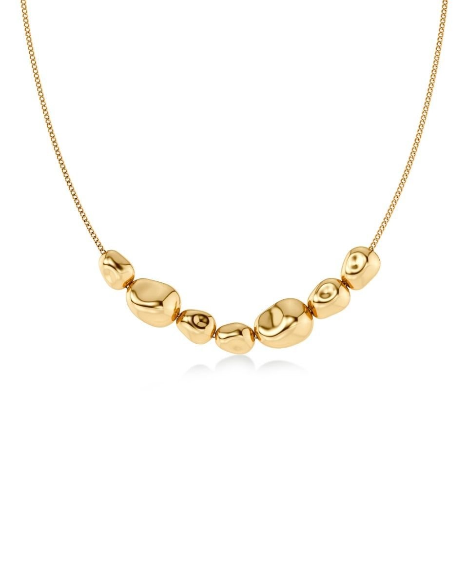 Leora Necklace Multi S Gold - Edblad