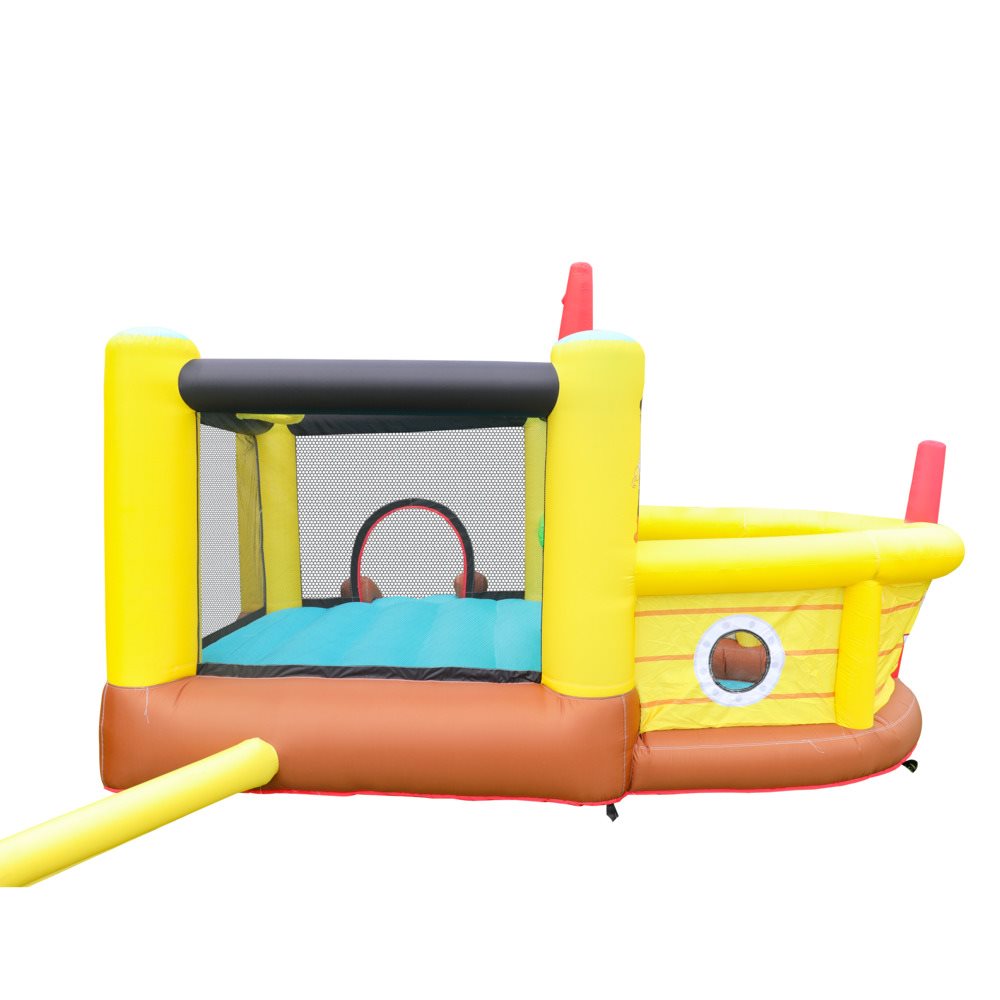 Doctor Dolphin Pirate Hoppborg för barn – Komplett med 450W fläkt - 5