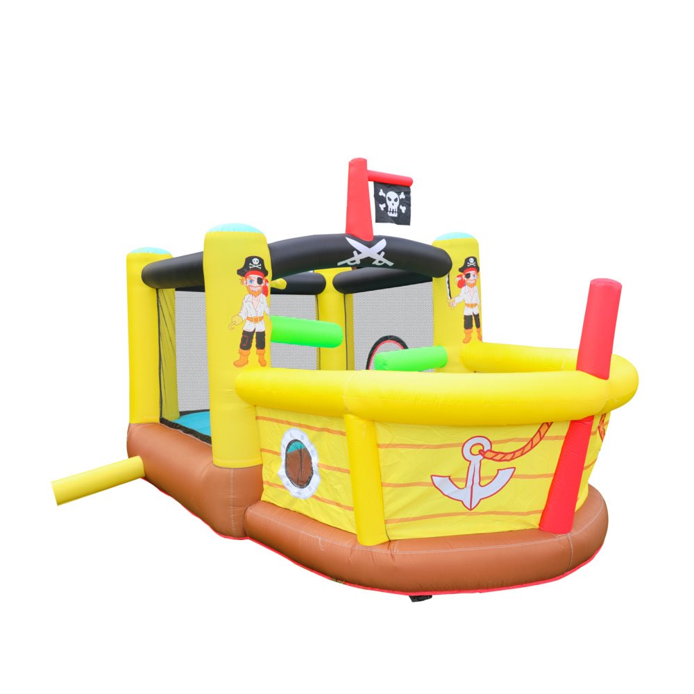 Doctor Dolphin Pirate Hoppborg för barn – Komplett med 450W fläkt - 2