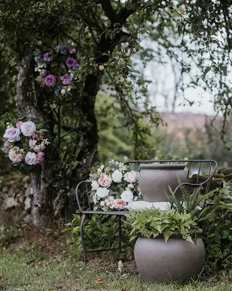 Soffa Utomhus Ribba Metall - 110 cm