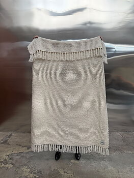 PlädJanzen Bouclépläd Offwhite 130x170cm