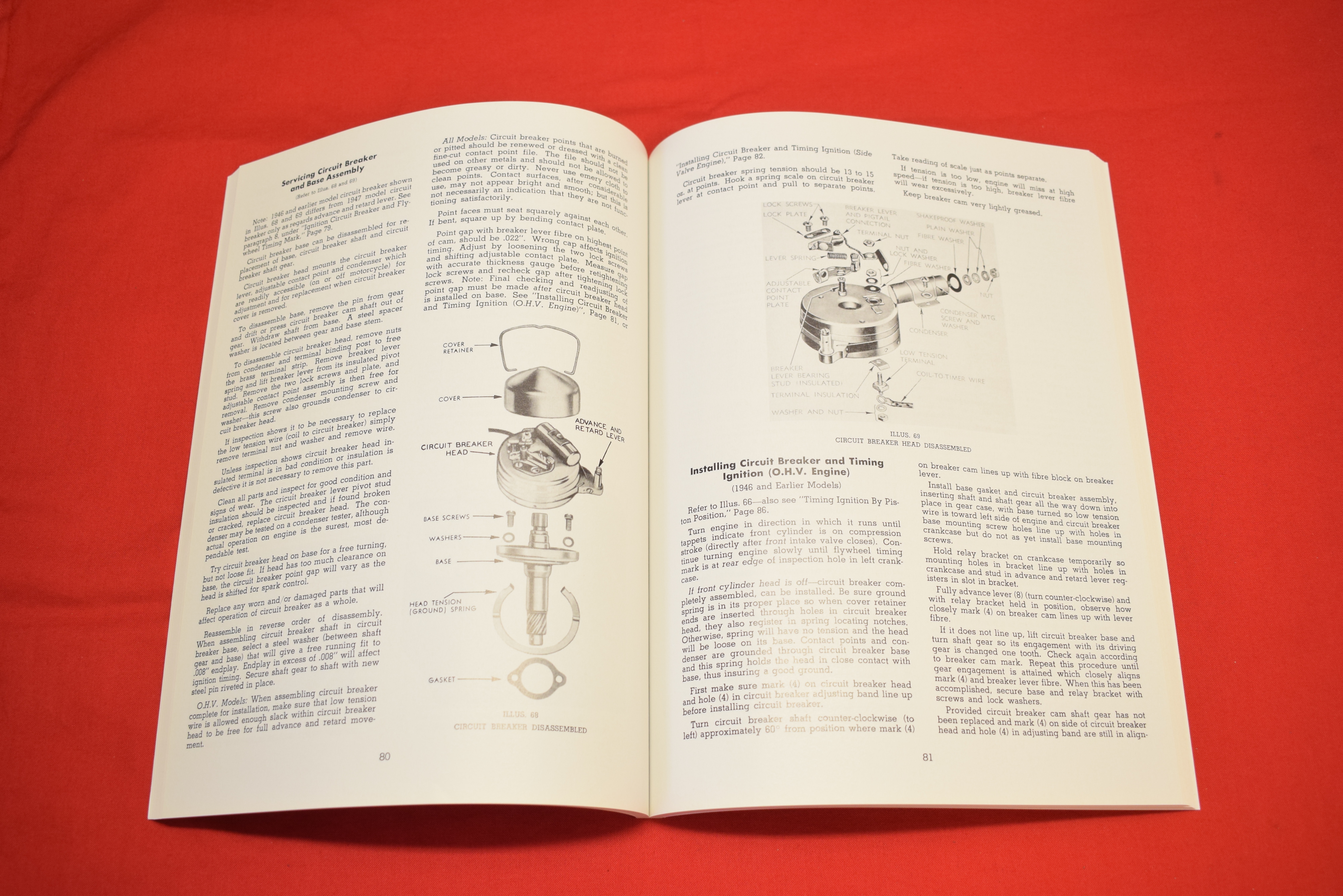 Service Manual Harley Big twin SV & OHV 1940-47 - 2