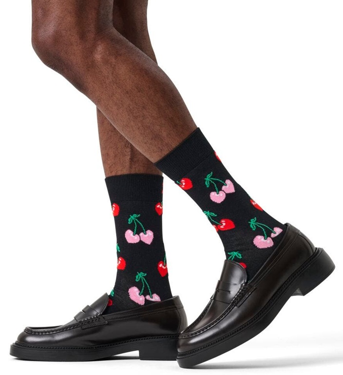 Happy Socks Cherry Heart Sock  - 3