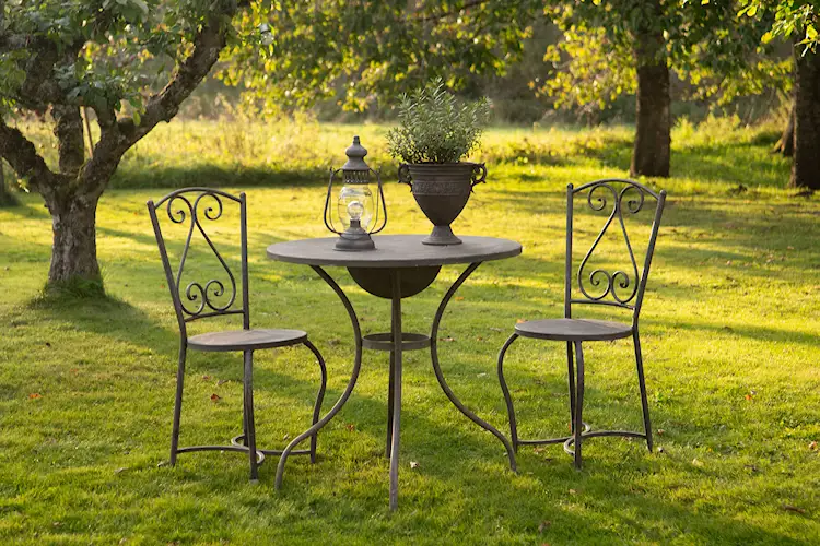 Stol utomhus Ro Metall - 89 cm - 2 st