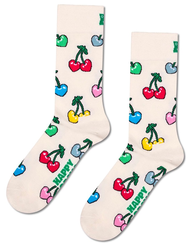 Happy Socks Cherry Heart Sock