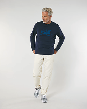 Sweatshirt Unisex Frihet - Roller French Navy S/S - Moderaterna