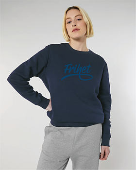 Sweatshirt Unisex Frihet - Roller French Navy S/S - Moderaterna