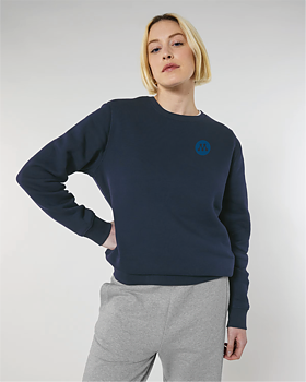 Sweatshirt Unisex Logo - Roller French Navy S/S - Moderaterna