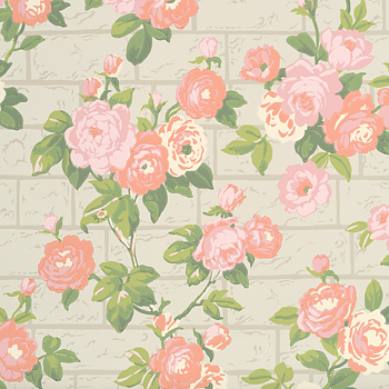 TAPET ROSE GARDEN, Green Stone