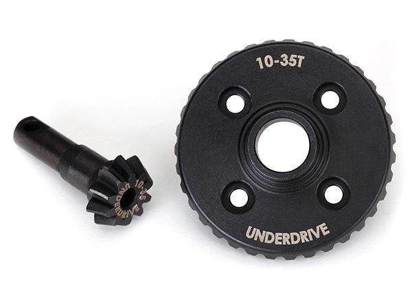 Traxxas Ring- & Piniondrev Differential Underdrive 10/35T TRX-4/6