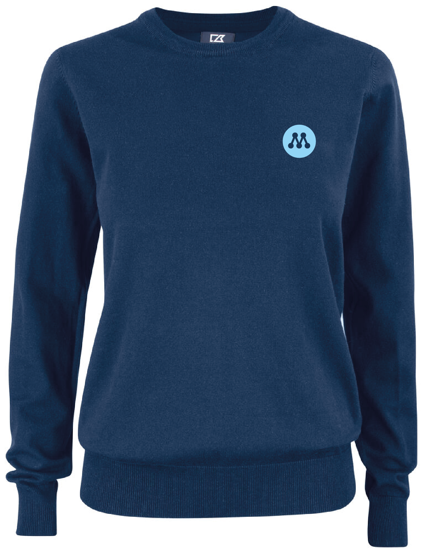 Pullover Dam- Oakville Crewneck Marin - Moderaterna