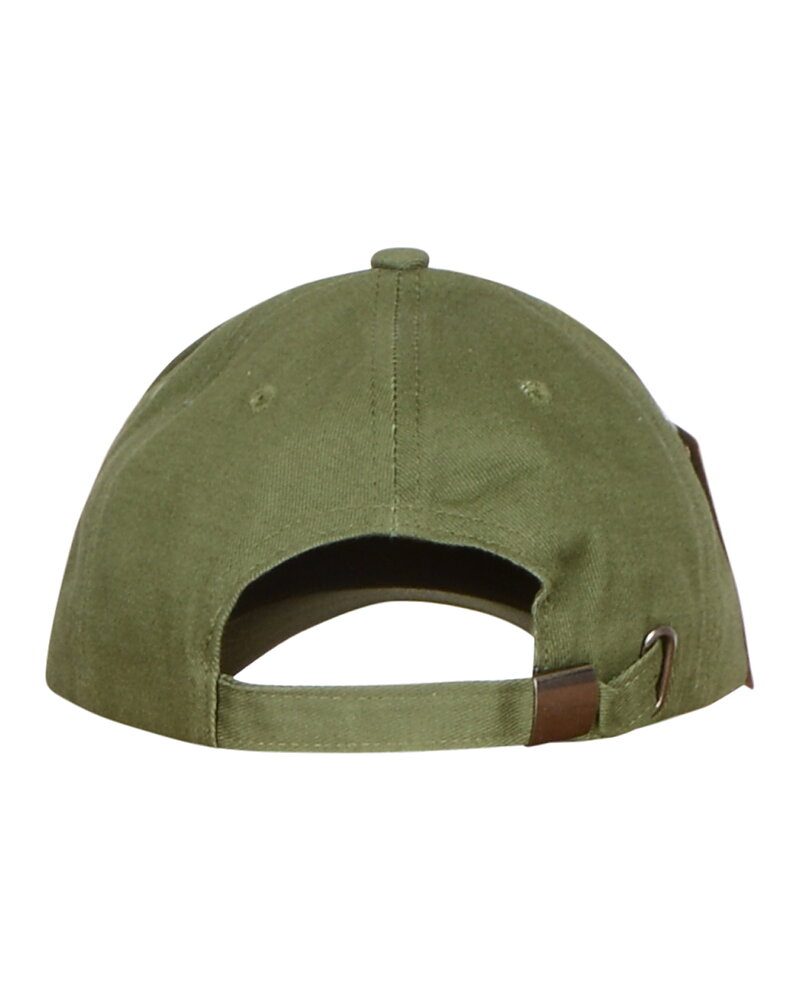 Keps med logotyp khaki