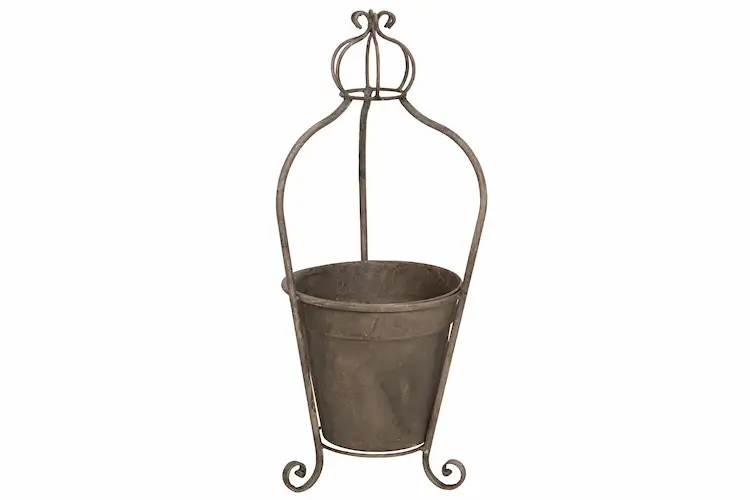 Outdoor Crown Metal Pot - Ø24 cm - 2