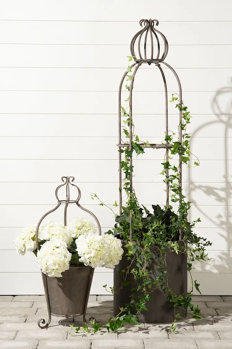 Outdoor Crown Metal Pot - Ø24 cm