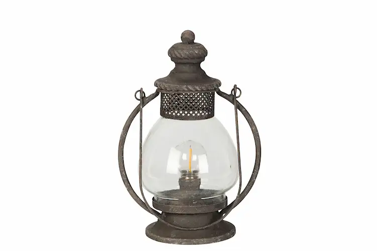 Battery-powered Outdoor Lantern Round - 29 cm - 4