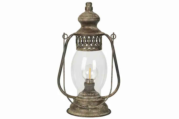 Battery-powered Outdoor Lantern Oblong - 33 cm - 3