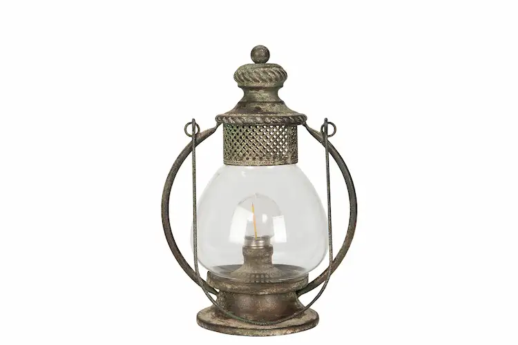 Battery-powered Outdoor Lantern Round - 29 cm - 2