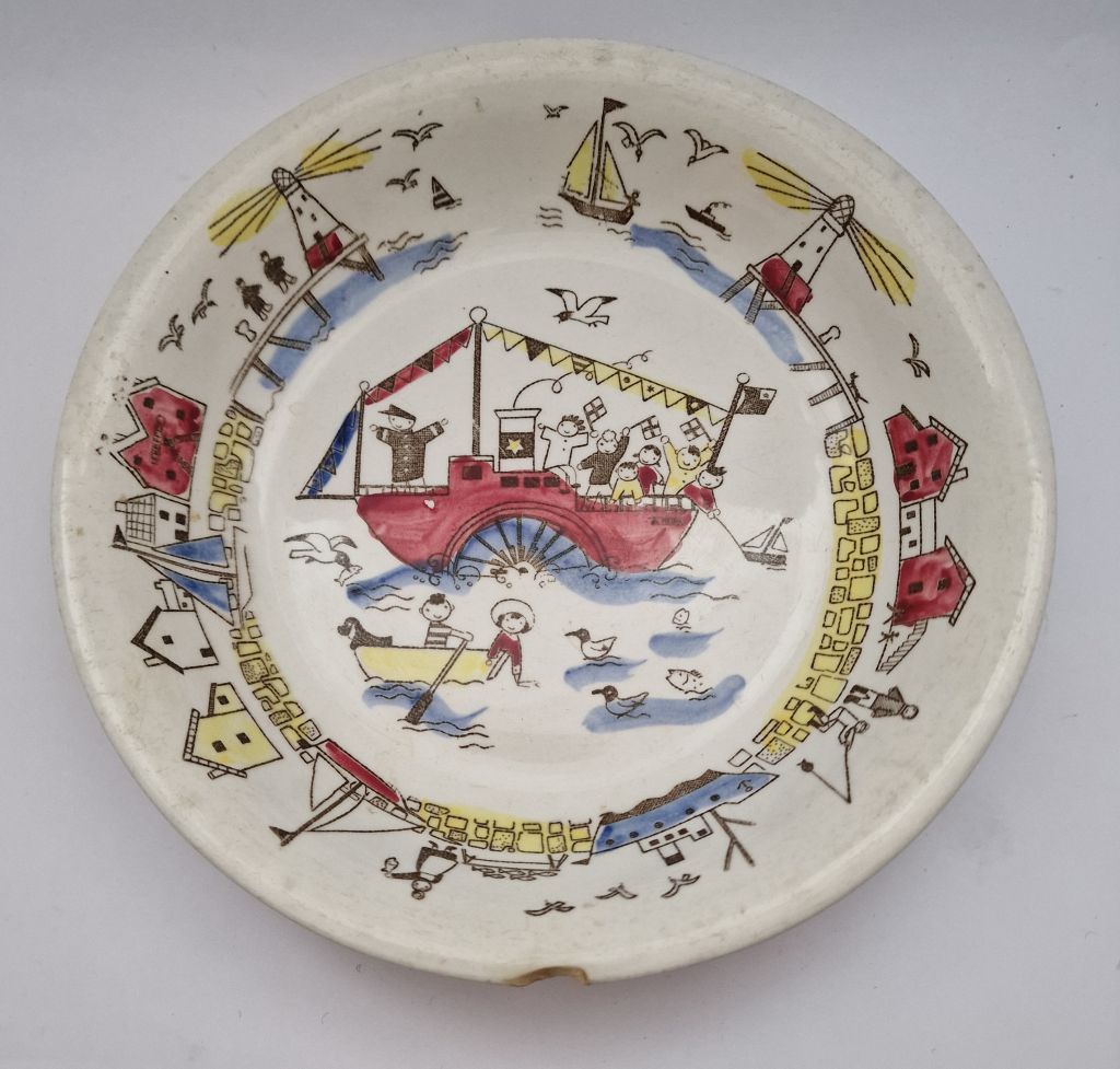 Snurran children's soup bowl