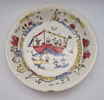 Snurran children's soup bowl