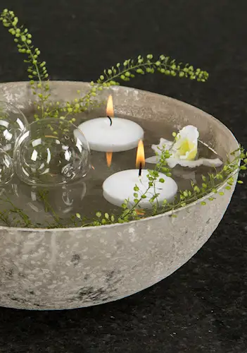 Floating Candle White - Ø5 cm - 28-pack