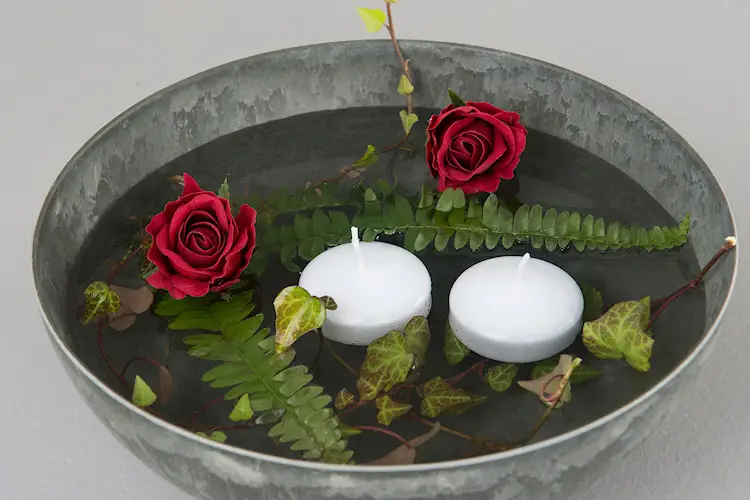 Floating Candle White - Ø5 cm - 28-pack - 2