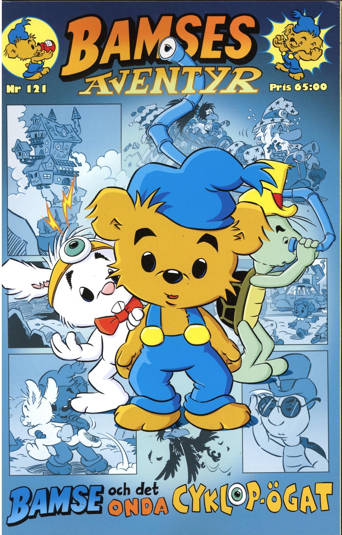 Bamses äventyr 121, Bamse och det onda cyklop-ögat