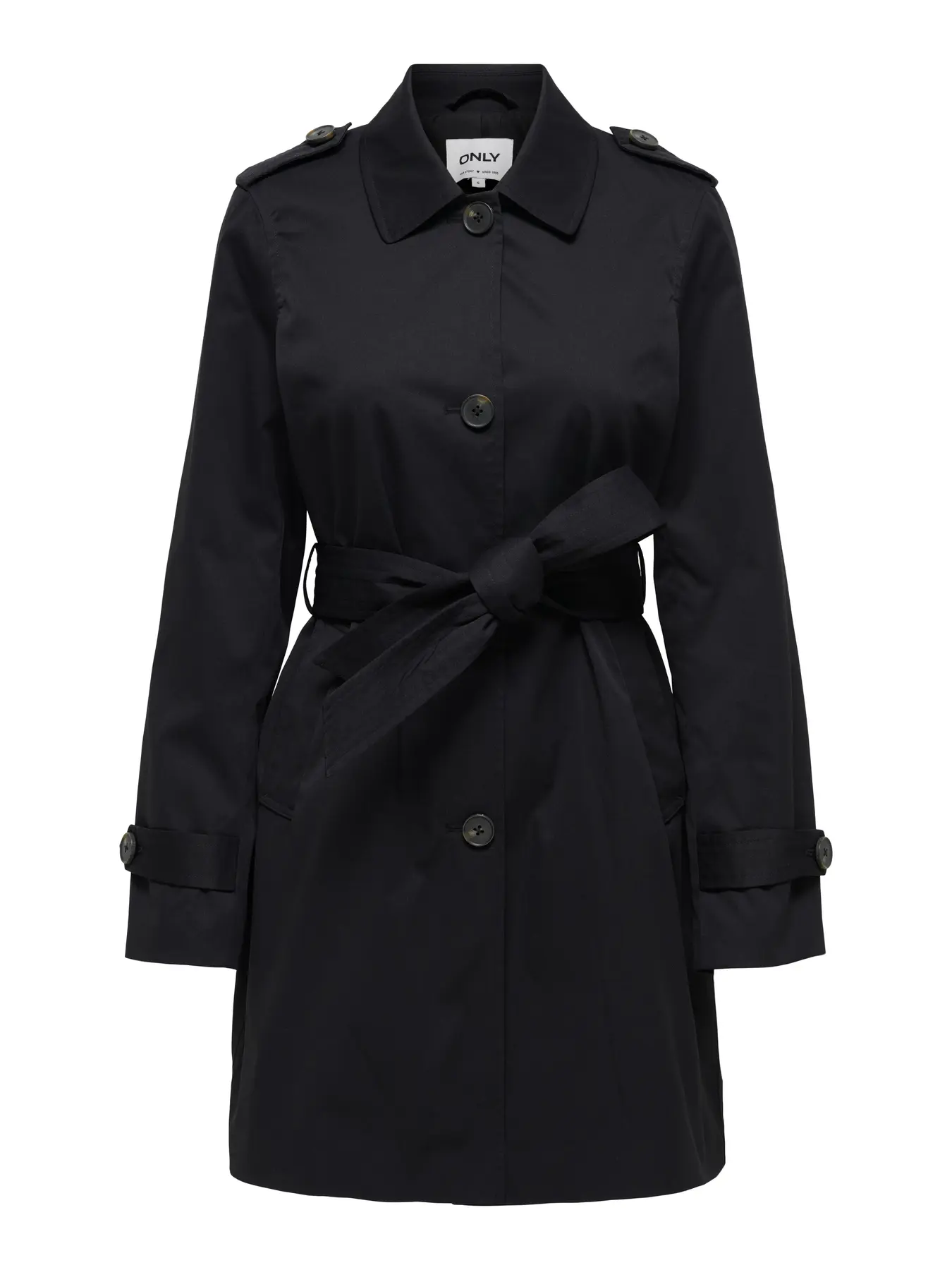 Only  - Disa Trenchcoat Svart