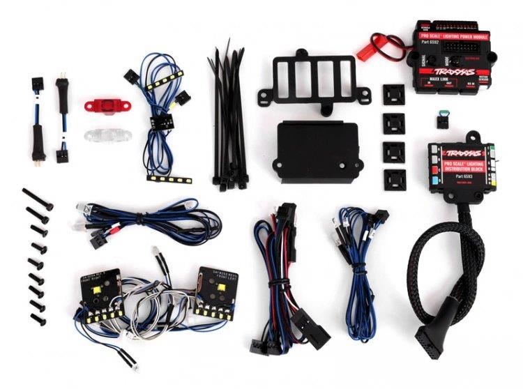 Traxxas LED Ljus Set Pro Scale Komplett TRX-4 Mercedes G500/G63 6x6