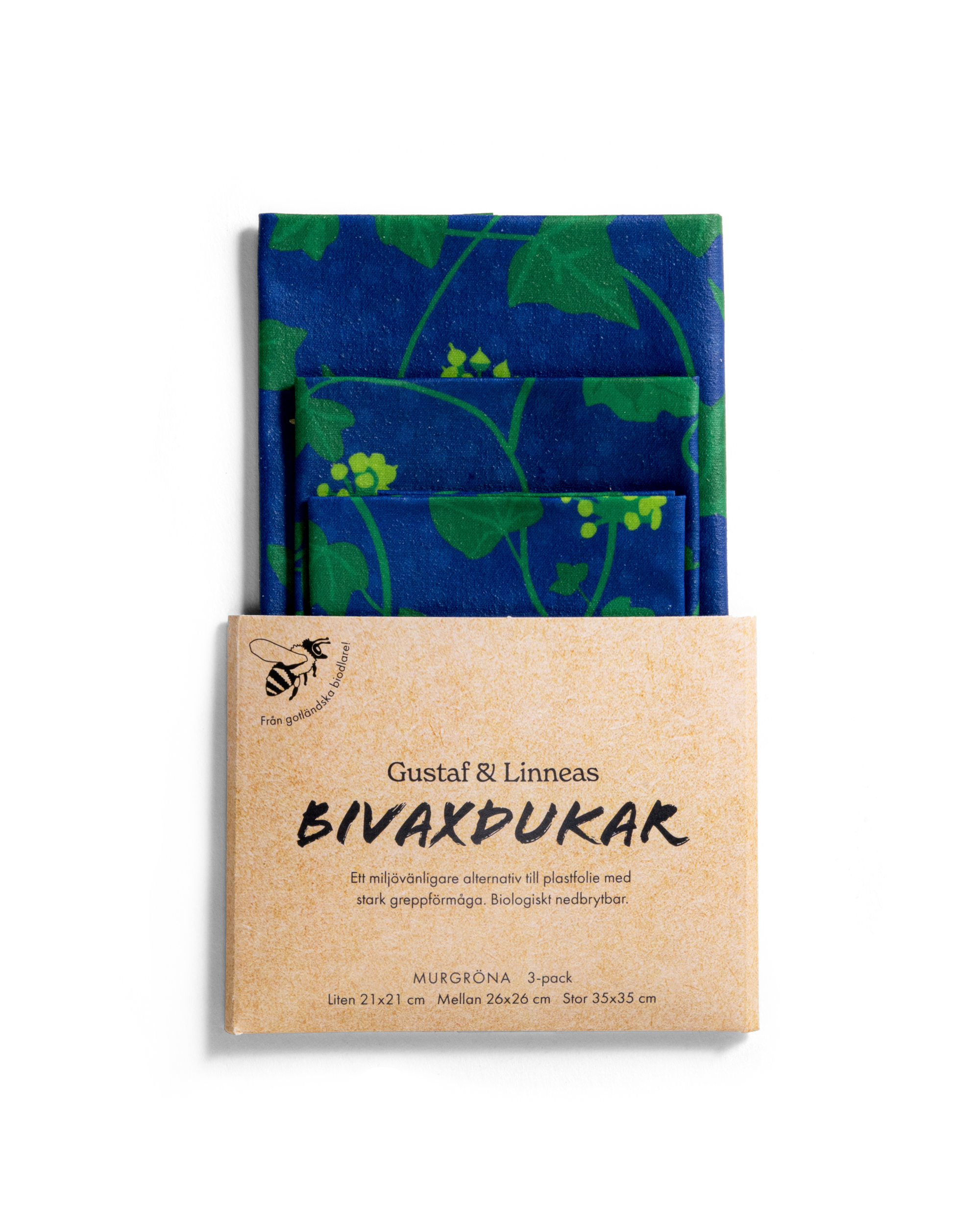 Bivaxduk Murgröna 3-pack 6st/frp
