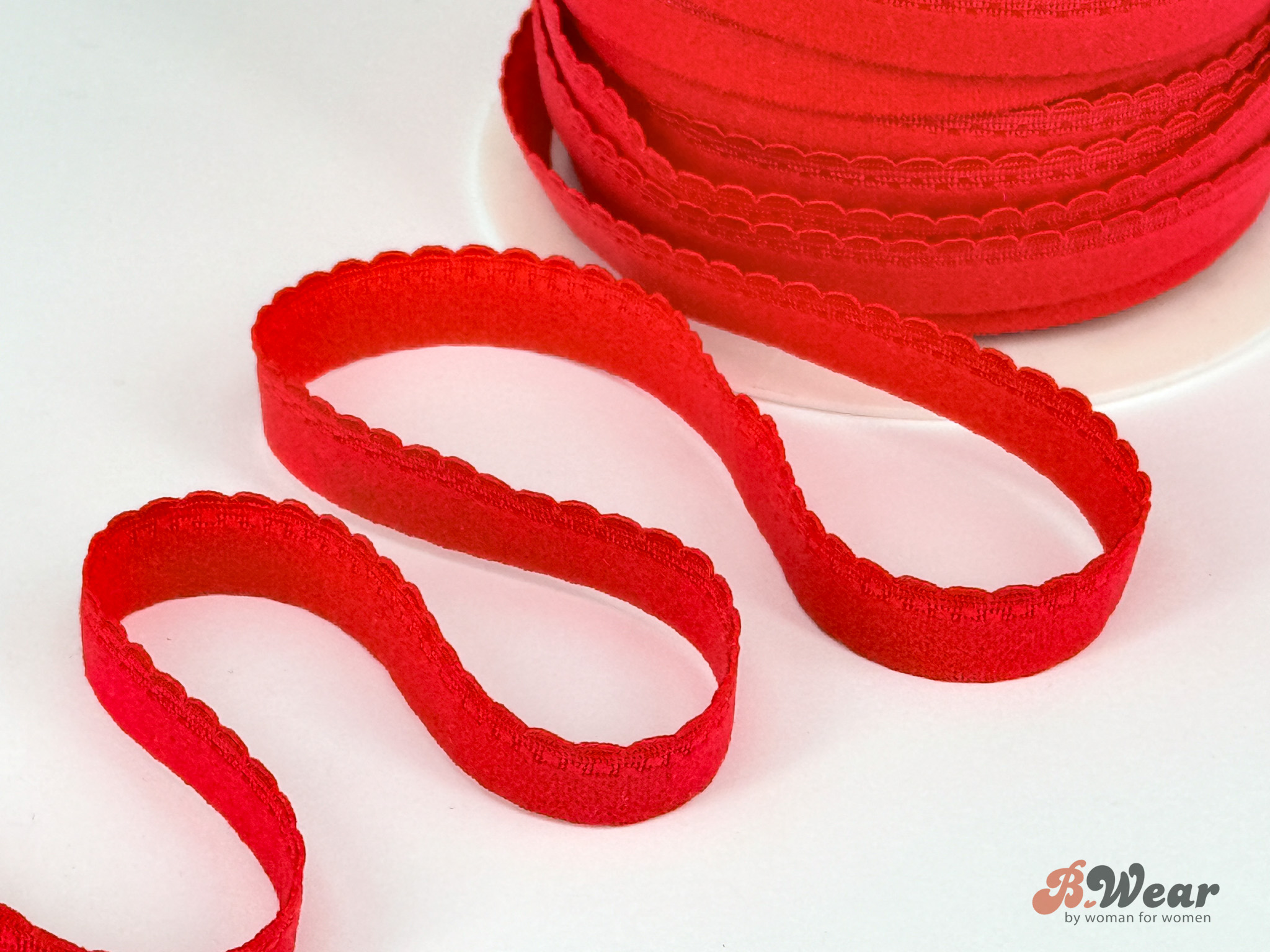 Band elastic 12 mm - Bright red