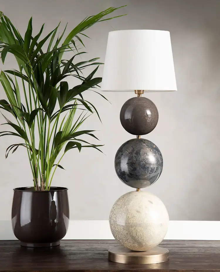 Lampfot Multi Stone 3 - 78 cm