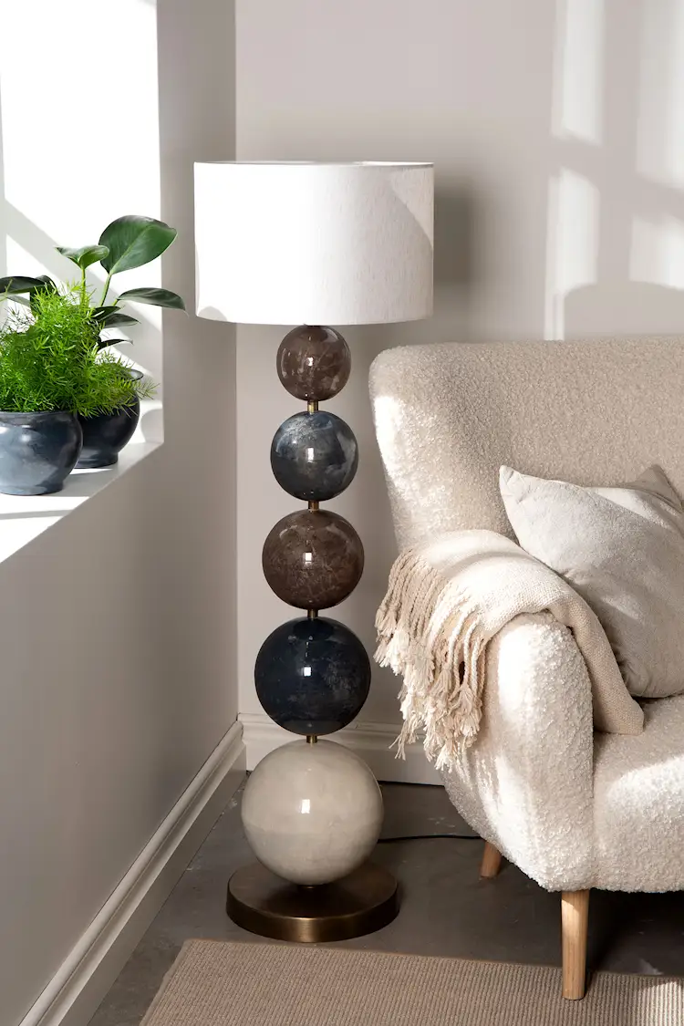 Golvlampa Multi Stone 5 - 112 cm