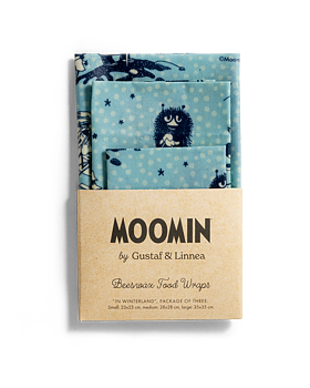 Bivaxduk Moomin  "In Winterland" 3-pack 6st/frp