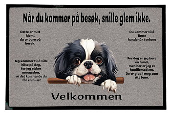 Dørmatte Japansk Chin 1