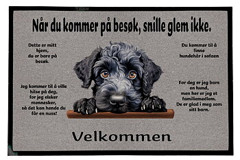 Dørmatte Kerry Blue Terrier 1