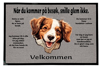 Dørmatte Kooikerhondje 1