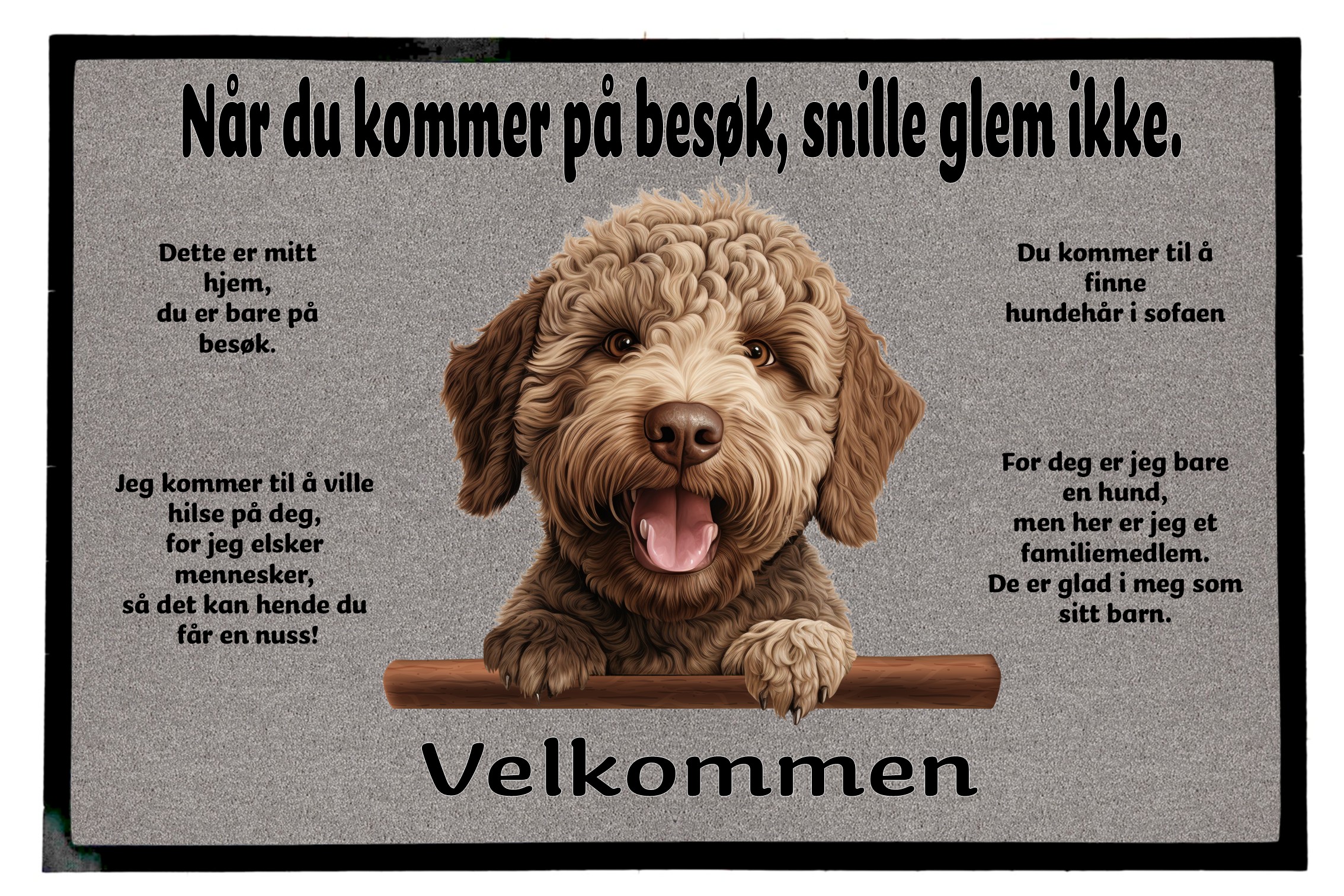 Dørmatte Lagotto Romagnolo 1