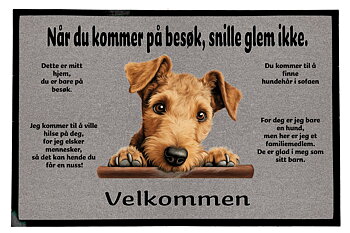Dørmatte Lakeland Terrier 1