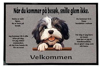 Dørmatte Lowchen 1